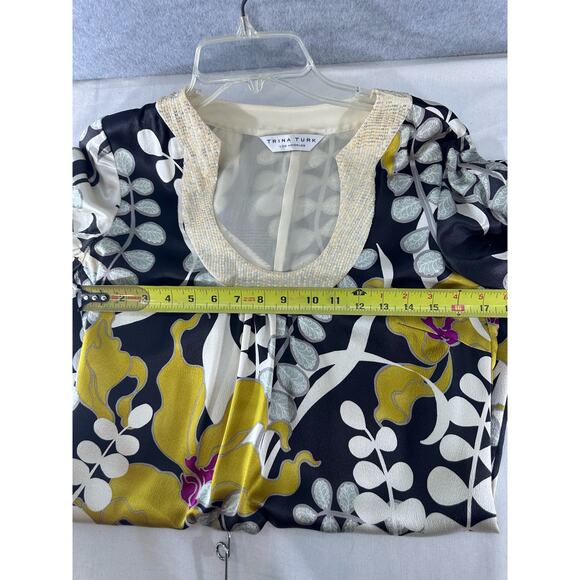 Trina Turk Women’s sz 6/8 Floral Resort (missing sz tag) PLS See Measurements - Picture 7 of 13